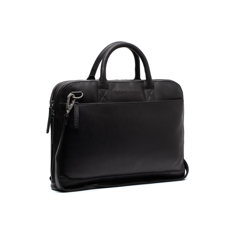 Tilbury Full-Grain Leather Laptop Bag fyrir konur