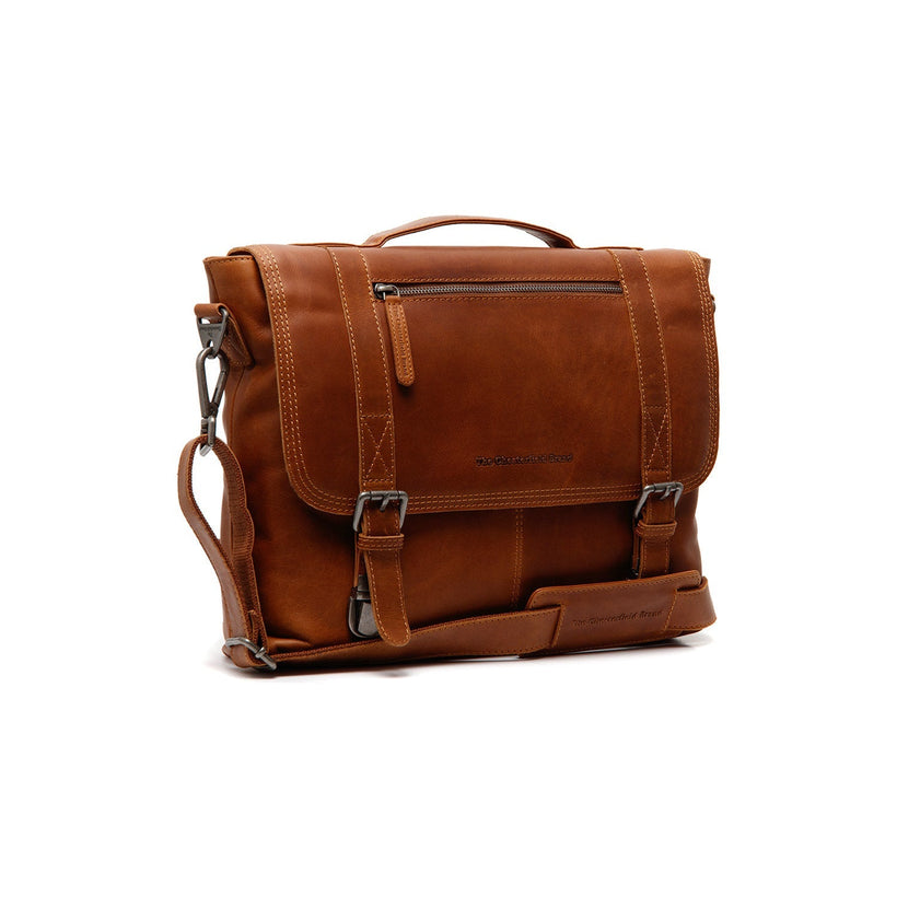 Veneto Full-Grain Leather Laptop Bag fyrir konur