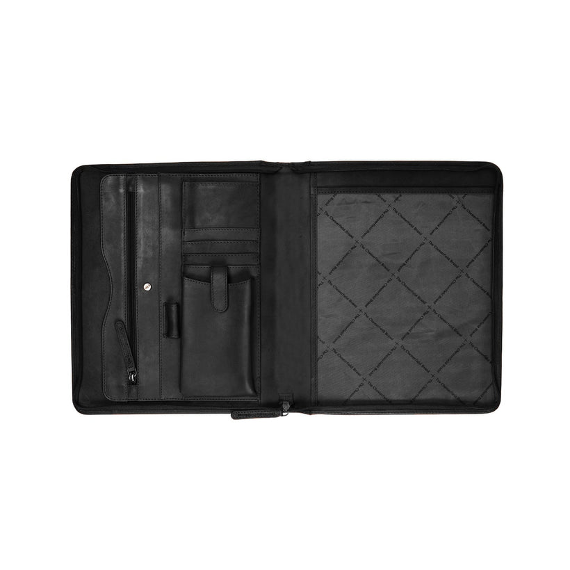 Leather Portfolio Barnet fyrir konur