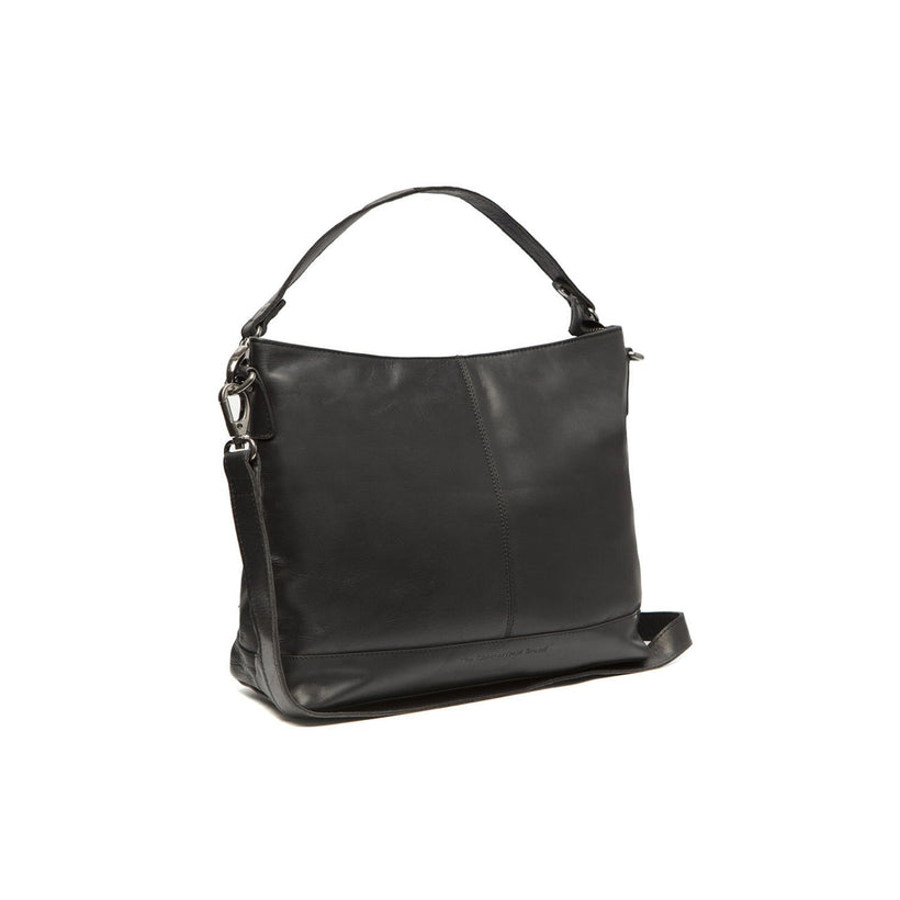 Amelia Full-Grain Leather Shoulder Bag fyrir konur