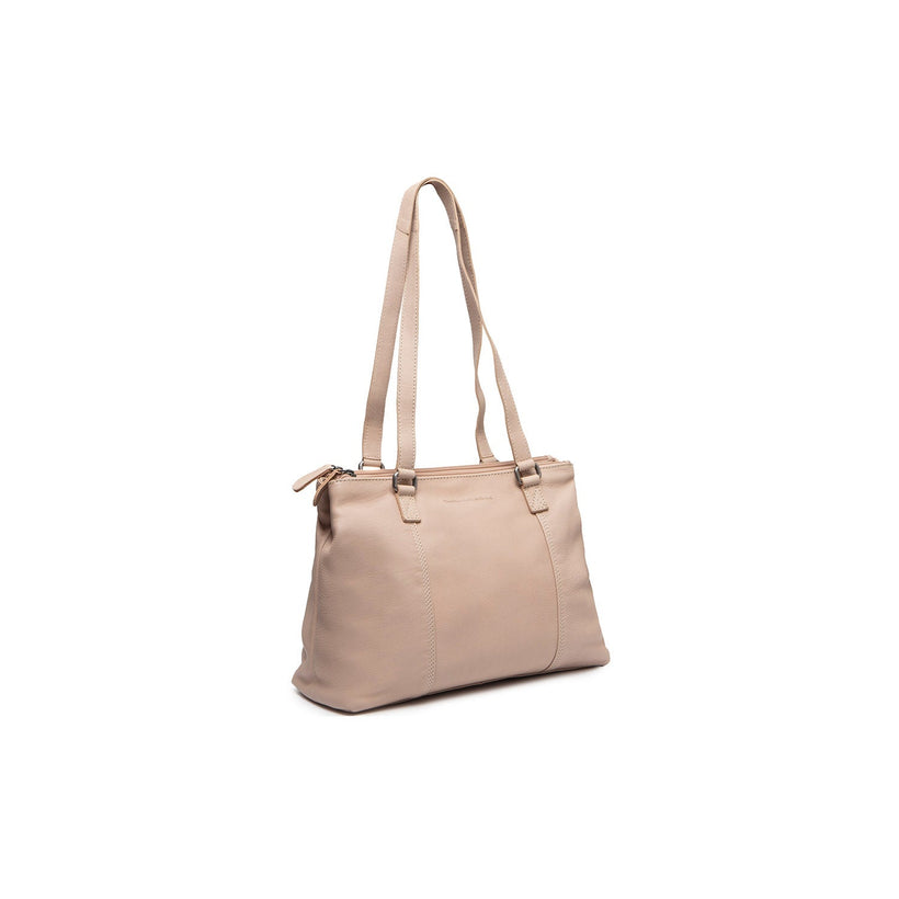 Marvos Full-Grain Leather Shoulder Bag fyrir konur