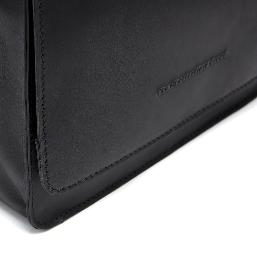Osuna Full-Grain Leather Shoulder Bag fyrir konur