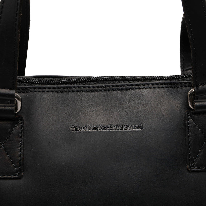 Seron Full-Grain Leather Shoulder Bag fyrir konur