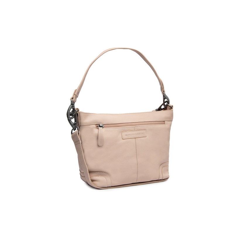 Zarita Full-Grain Leather Shoulder Bag fyrir konur