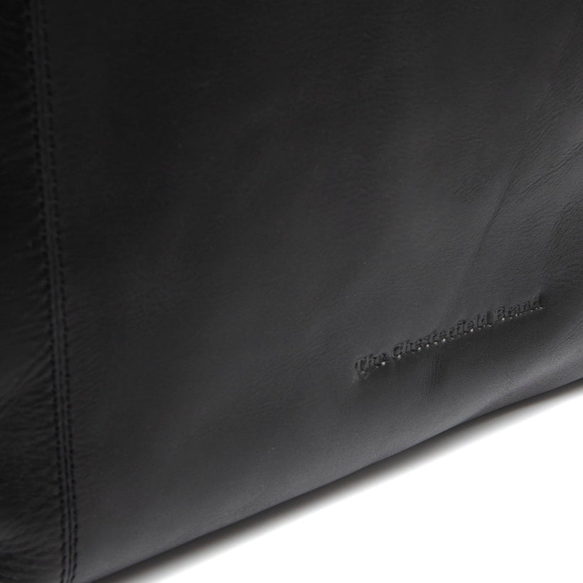 Zira Full-Grain Leather Shoulder Bag fyrir konur