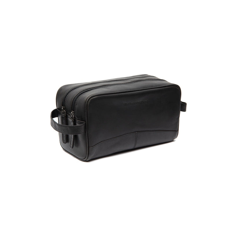 Stacey Full-Grain Leather Toiletry Bag fyrir konur