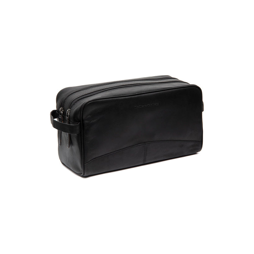 Stefan Full-Grain Leather Toiletry Bag fyrir konur