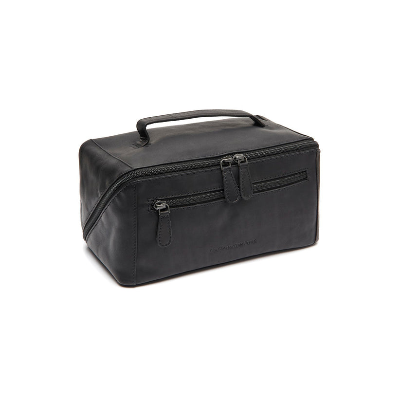 Trevia Full-Grain Leather Toiletry Bag fyrir konur