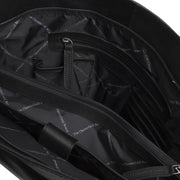 
Classic 100% Full-Grain leather Bag - Að aftan með styrktum leðurólum