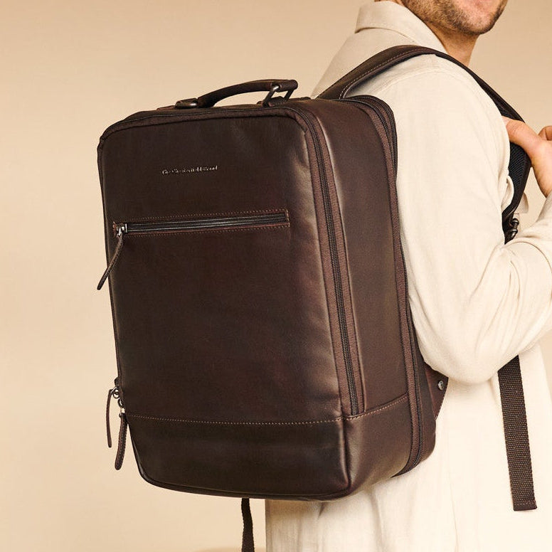
Jamaica Ósvikið full grain leður Travel Backpack – alternate product view 2