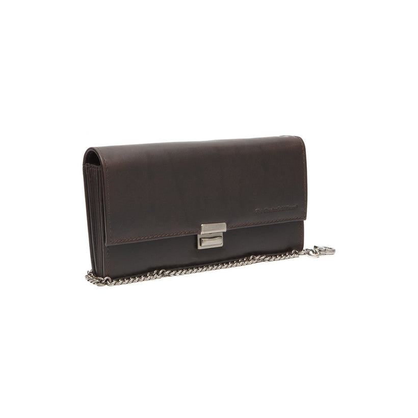 Bora Full-Grain Leather Waiter Wallet fyrir konur