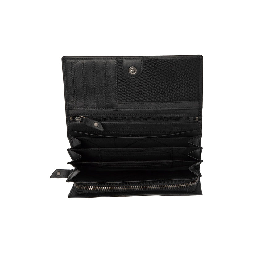 Arvento Full-Grain Leather Wallet fyrir konur