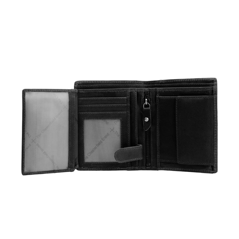 Ethel Full-Grain Leather Wallet fyrir konur