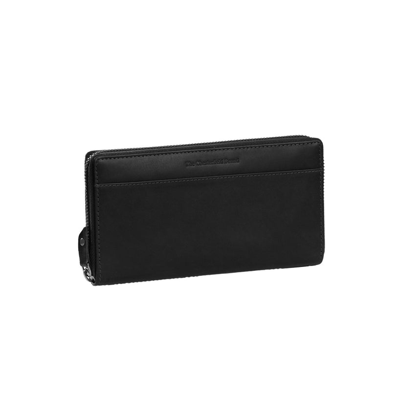 Halle Full-Grain Leather Wallet fyrir konur