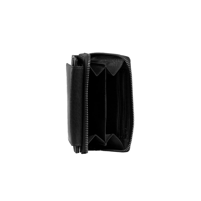 Hanoi Full-Grain Leather Wallet fyrir konur