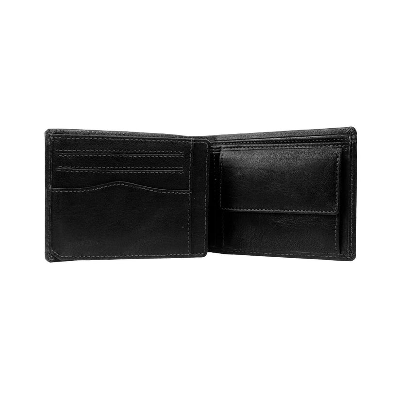 Harlem Full-Grain Leather Wallet fyrir karla