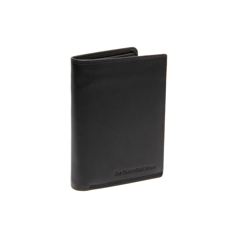 Leroy Full-Grain Leather Wallet fyrir karla