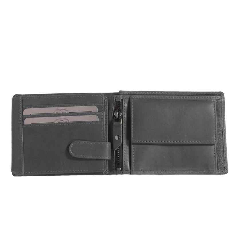 Marion Full-Grain Leather Wallet fyrir karla