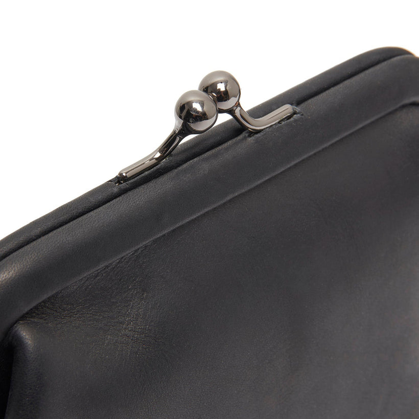 Nera Full-Grain Leather Wallet fyrir konur