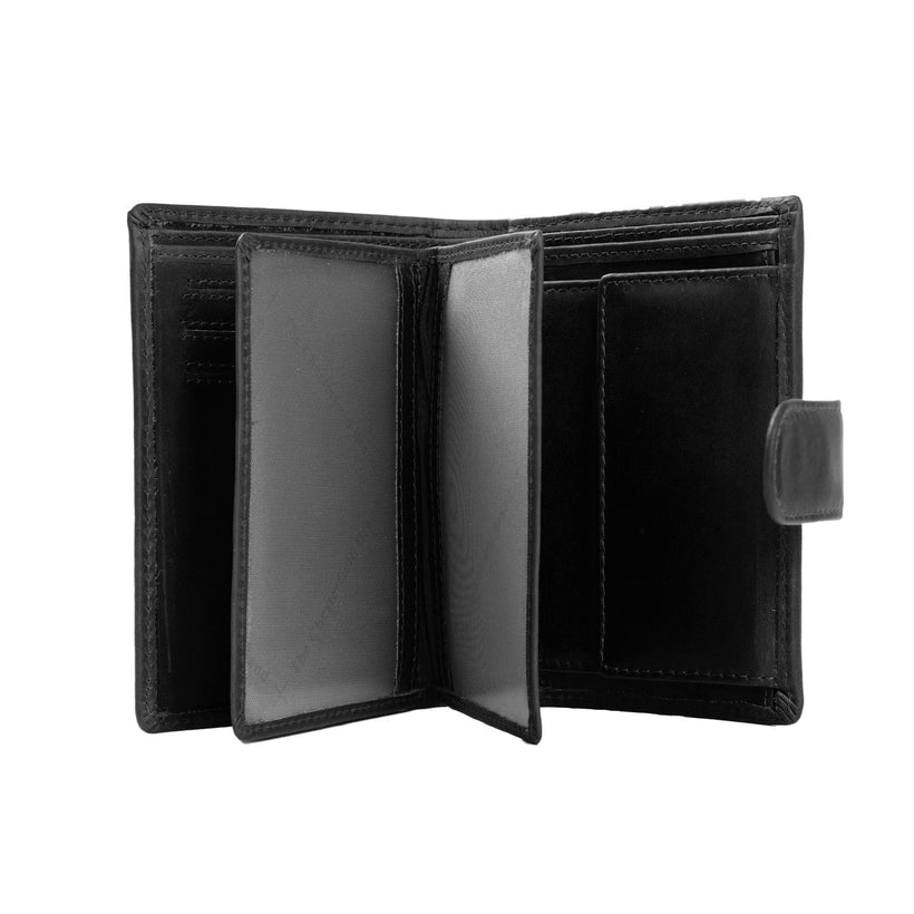 Ruby Full-Grain Leather Wallet fyrir konur
