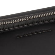 
Classic 100% Full-Grain leather Wallet - Að aftan með styrktum leðurólum