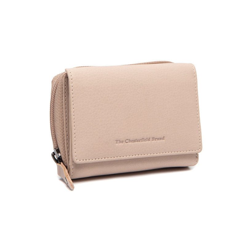 Zelan Full-Grain Leather Wallet fyrir konur