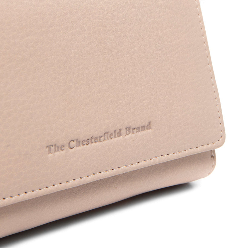 Zelan Full-Grain Leather Wallet fyrir konur