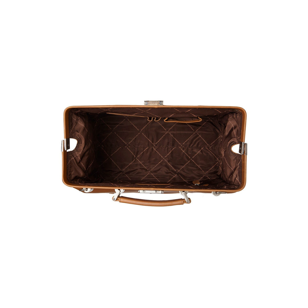 
Solid Antique Brass Hardware & Heavy-Duty Dual Zipper Detail on Texel Leður helgartaska