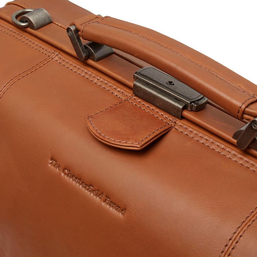Texel Full-Grain Leather Weekender Bag fyrir konur