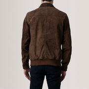 
Lester Brúnn Suede Bomberjakki úr Leðri fyrir Karla – alternate product view 5