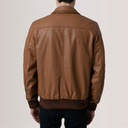 
Lester Brúnn Suede Bomberjakki úr Leðri fyrir Karla – alternate product view 5