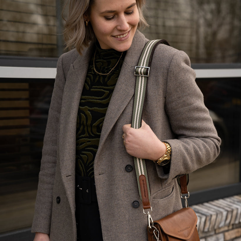 Green Shoulder Strap fyrir konur