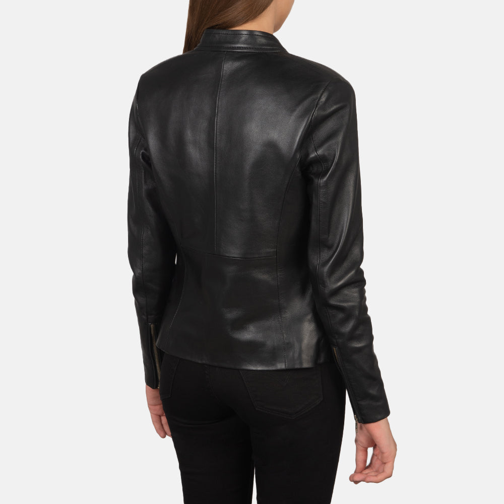 
Rave Brúnn Mótorhjólajakki úr Leðri fyrir Konur – alternate product view 5