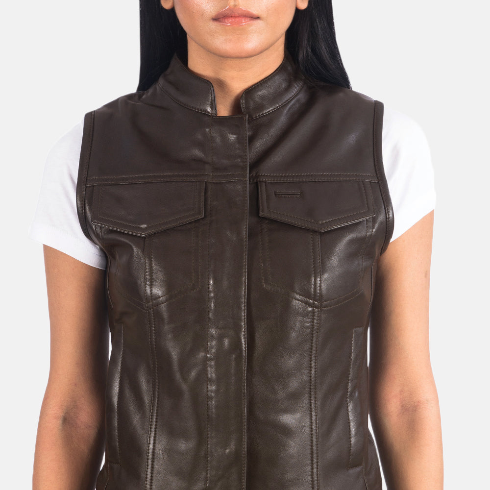 
Fóðursýn Showing Quilted Polyester Lining & Tveir hagnýtir innri vasar