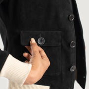 
Fóðursýn Showing Quilted Polyester Lining & Tveir hagnýtir innri vasar