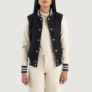 
Savant Varsity Leðurjakki fyrir Konur – alternate product view 1