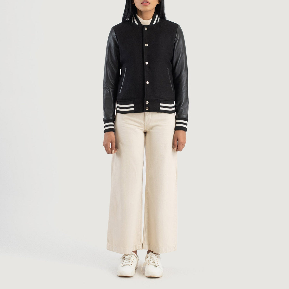 
Savant Varsity Leðurjakki fyrir Konur – alternate product view 3