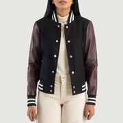 
Savant Varsity Leðurjakki fyrir Konur – alternate product view 1