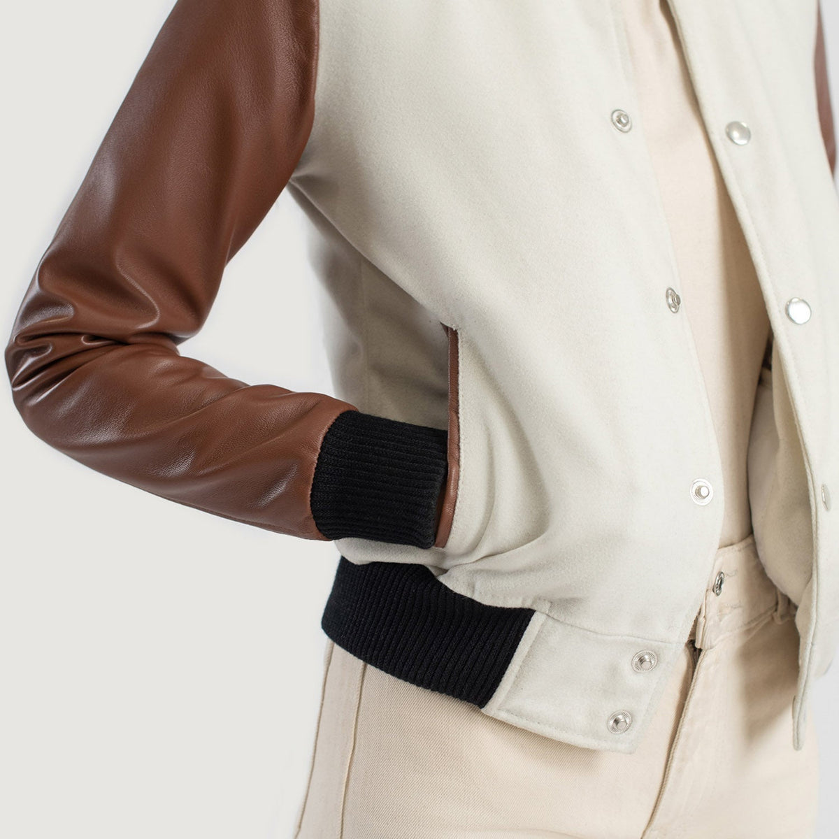 
Savant Varsity Leðurjakki fyrir Konur – alternate product view 6