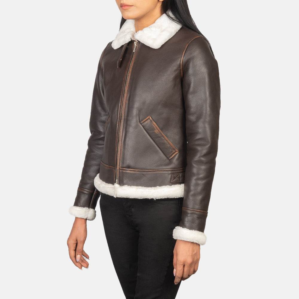 Sherilyn B-3 Black Bomber Jacket – alternate product view 2