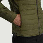 
Fóðursýn Showing Quilted Viscose Lining & Tveir hagnýtir innri vasar