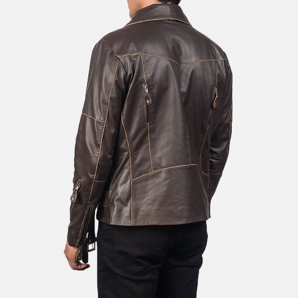 Vincent Black Biker Jacket – alternate product view 5
