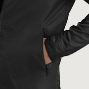 
Fóðursýn Showing Quilted Viscose Lining & Tveir hagnýtir innri vasar