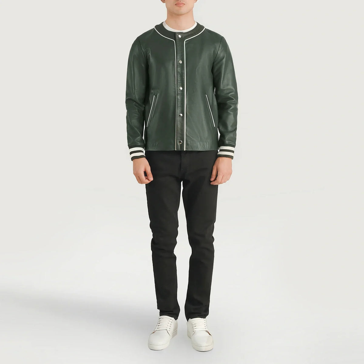 
Willis Varsity Leðurjakki fyrir Karla – alternate product view 3
