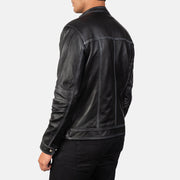 Authentic Goatskin Snuffed with Snuffed Finish Grain Texture &amp; Heavy-Duty Seam Stitching Detail