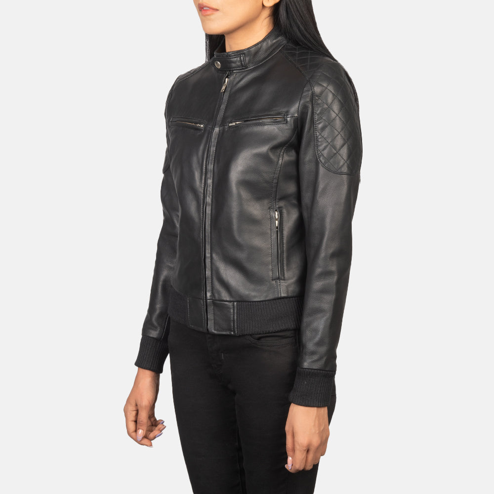 
Zenna Bomberjakki úr Leðri fyrir Konur – alternate product view 2