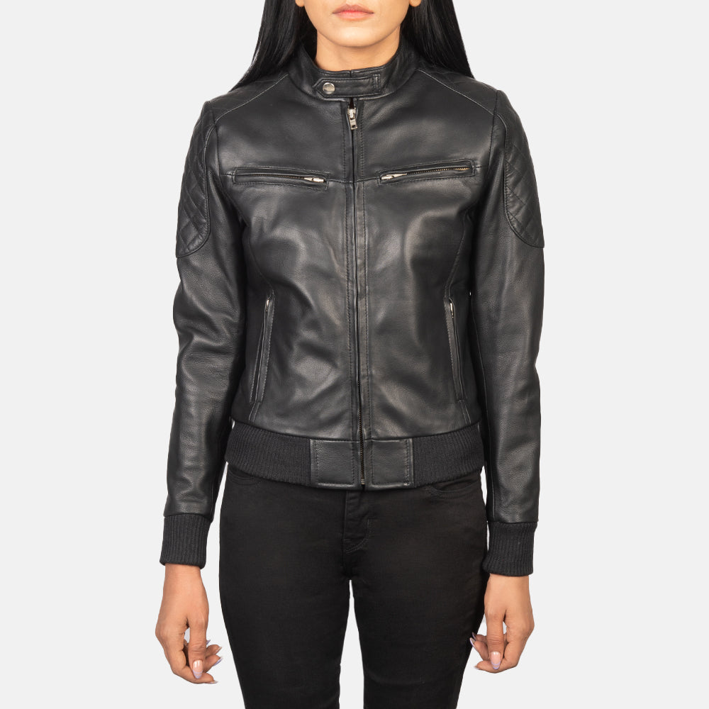 
Zenna Bomberjakki úr Leðri fyrir Konur – alternate product view 4