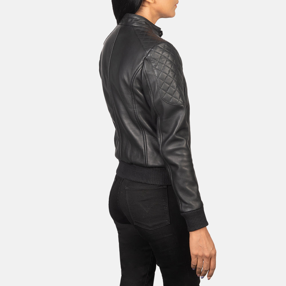 
Zenna Bomberjakki úr Leðri fyrir Konur – alternate product view 5